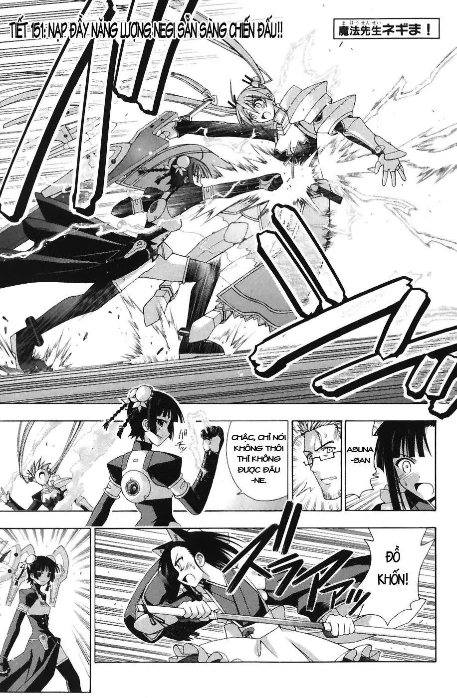 mahou sensei negima! Chapter 151 - Trang 3