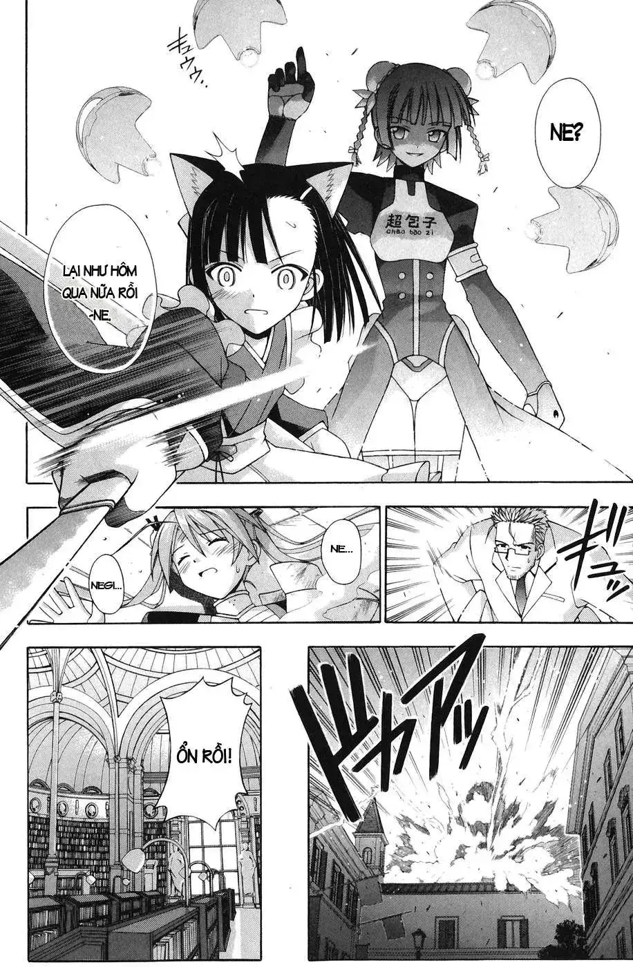 mahou sensei negima! Chapter 151 - Trang 4