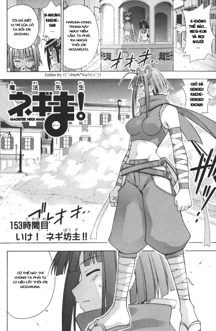 mahou sensei negima! Chapter 153 - Trang 4