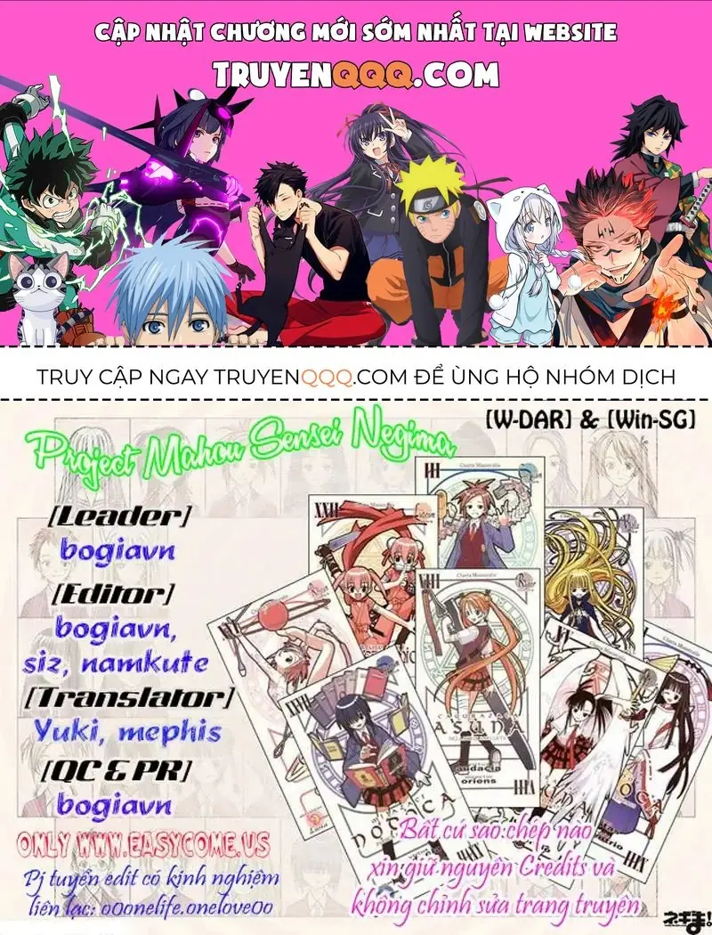 mahou sensei negima! Chapter 155 - Trang 2