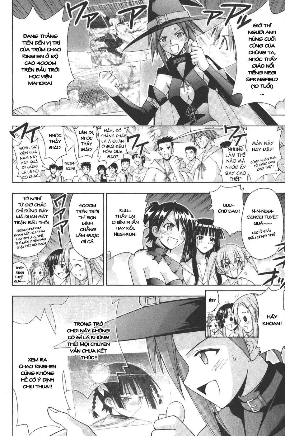 Mahou Sensei Negima Chapter 156 - Trang 4