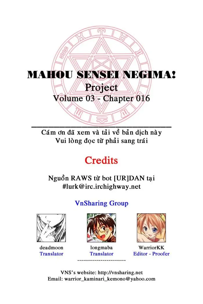 mahou sensei negima! Chapter 16 - Trang 5