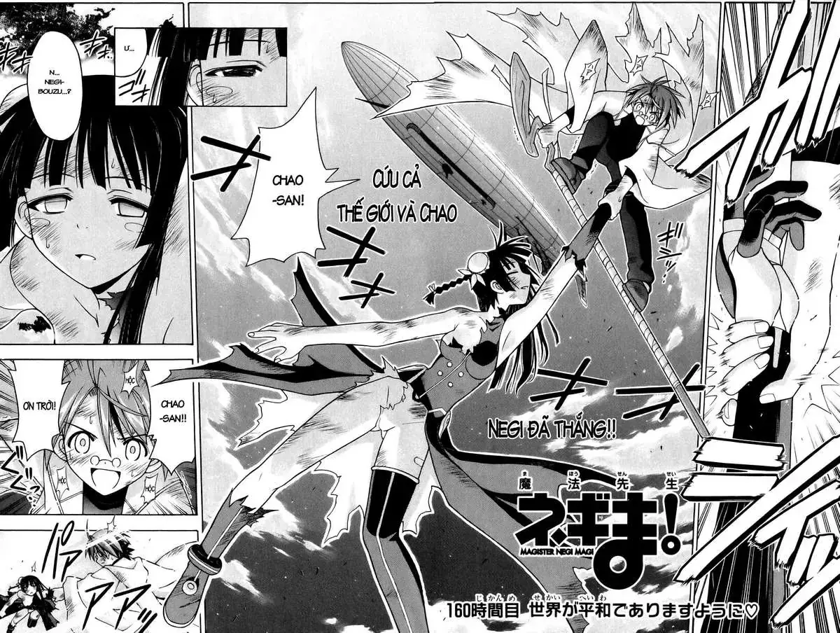 mahou sensei negima! Chapter 160 - Trang 4