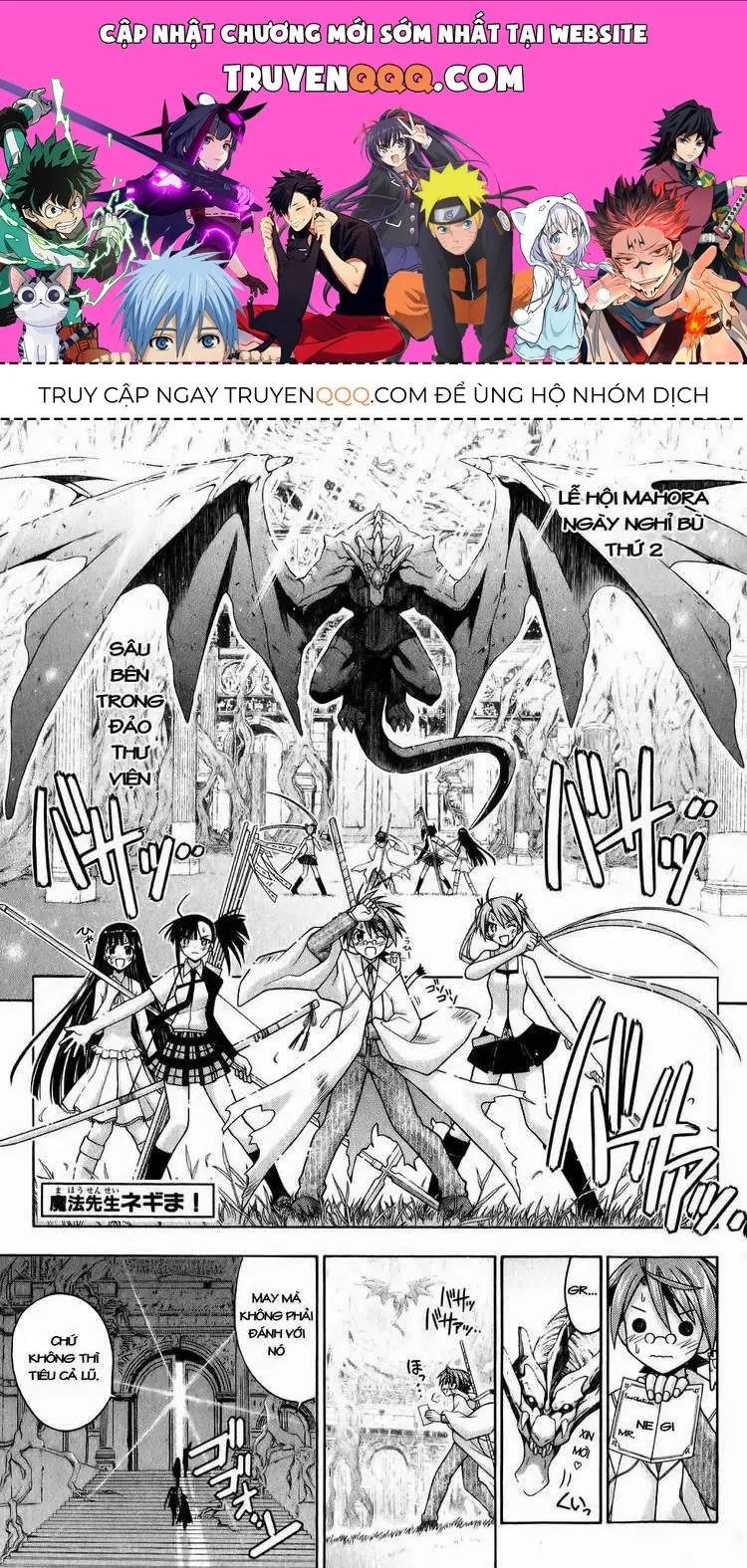 mahou sensei negima! Chapter 163 - Trang 2
