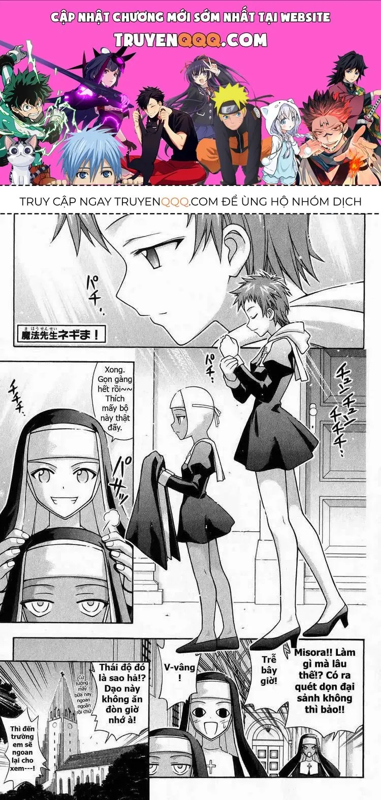 Mahou Sensei Negima Chapter 164 - Trang 2