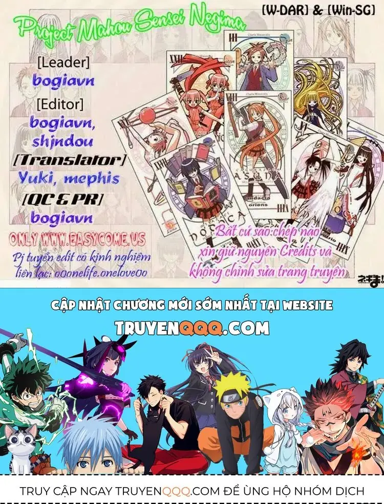 mahou sensei negima! Chapter 166 - Trang 20