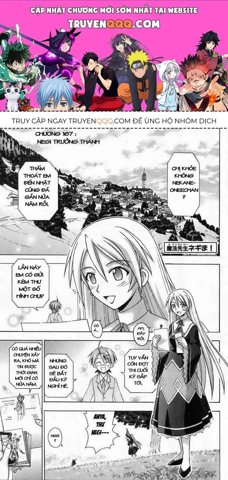 Mahou Sensei Negima Chapter 167 - Trang 2