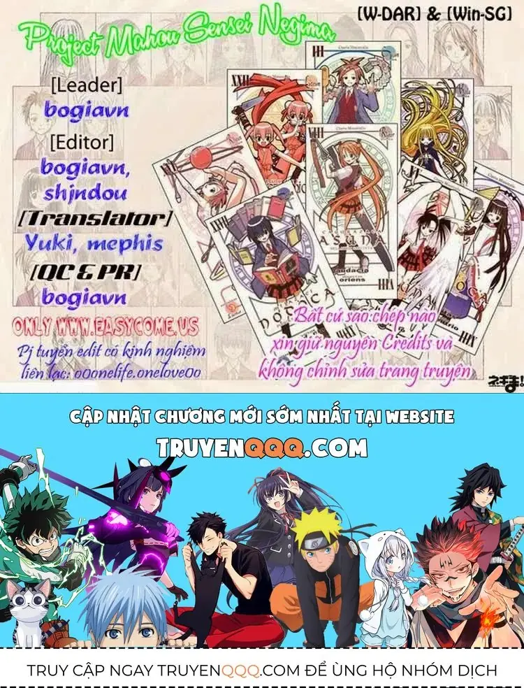 mahou sensei negima! Chapter 168 - Trang 20