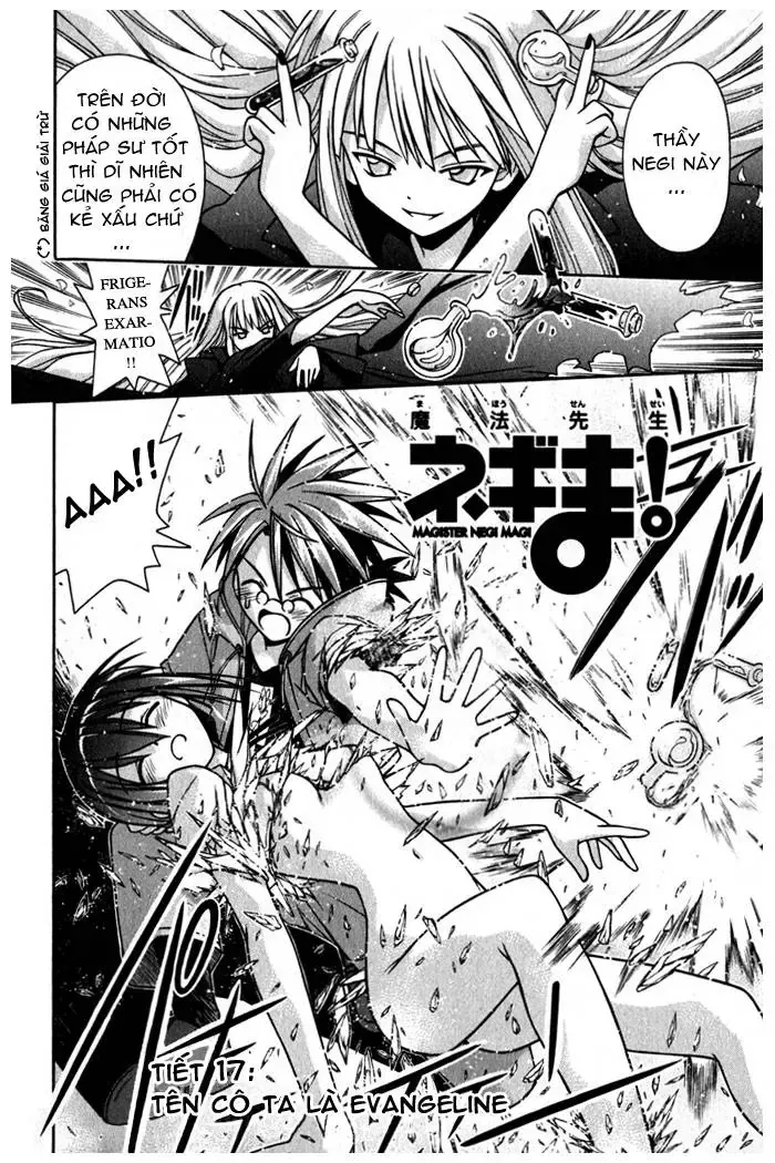 mahou sensei negima! Chapter 17 - Trang 4