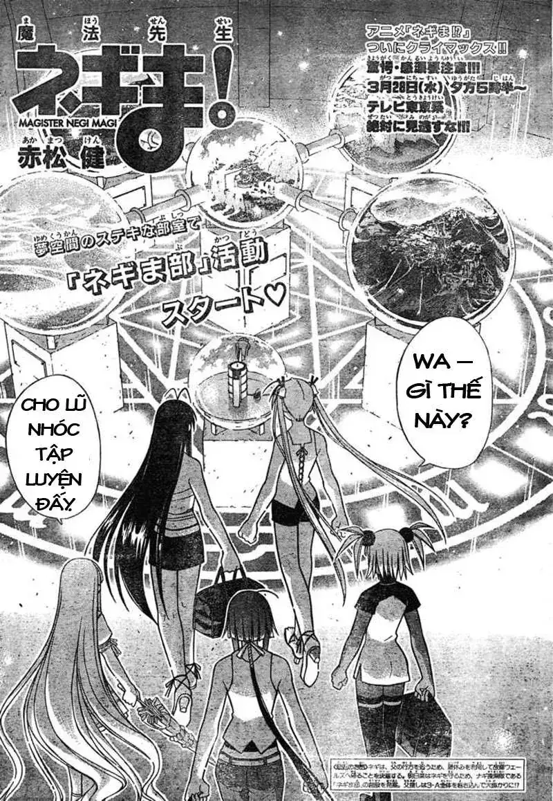 Mahou Sensei Negima Chapter 170 - Trang 4