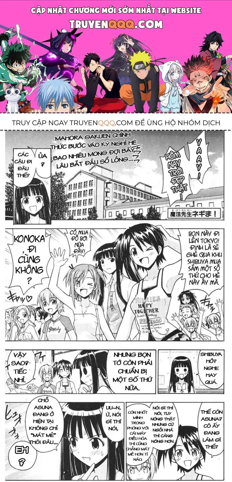 Mahou Sensei Negima Chapter 171 - Trang 2