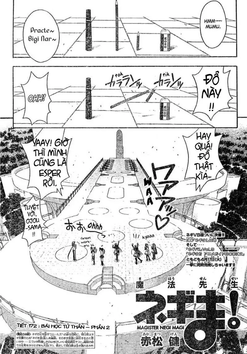 mahou sensei negima! Chapter 172 - Trang 3