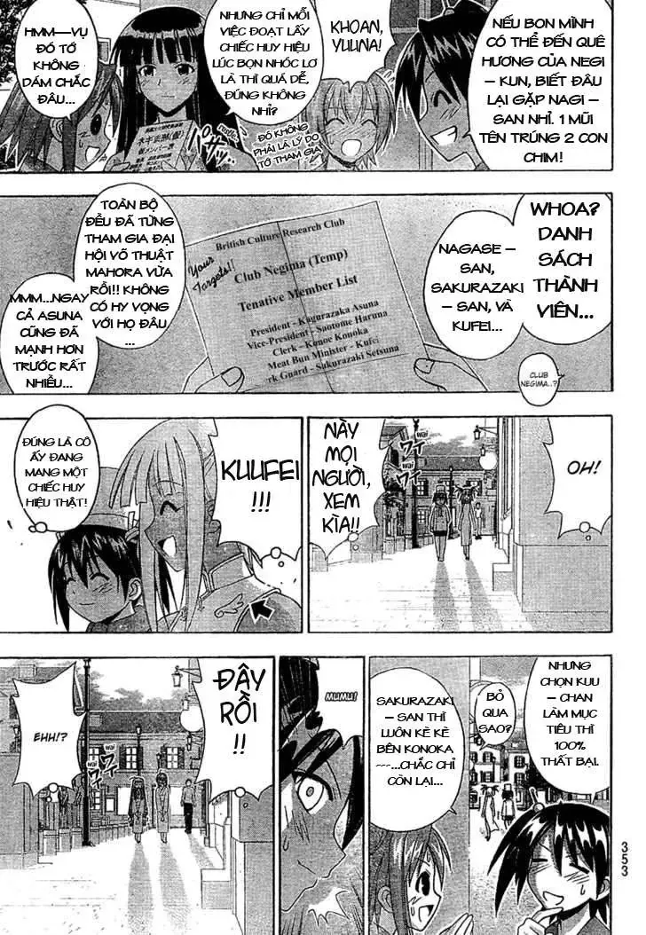 mahou sensei negima! Chapter 176 - Trang 17