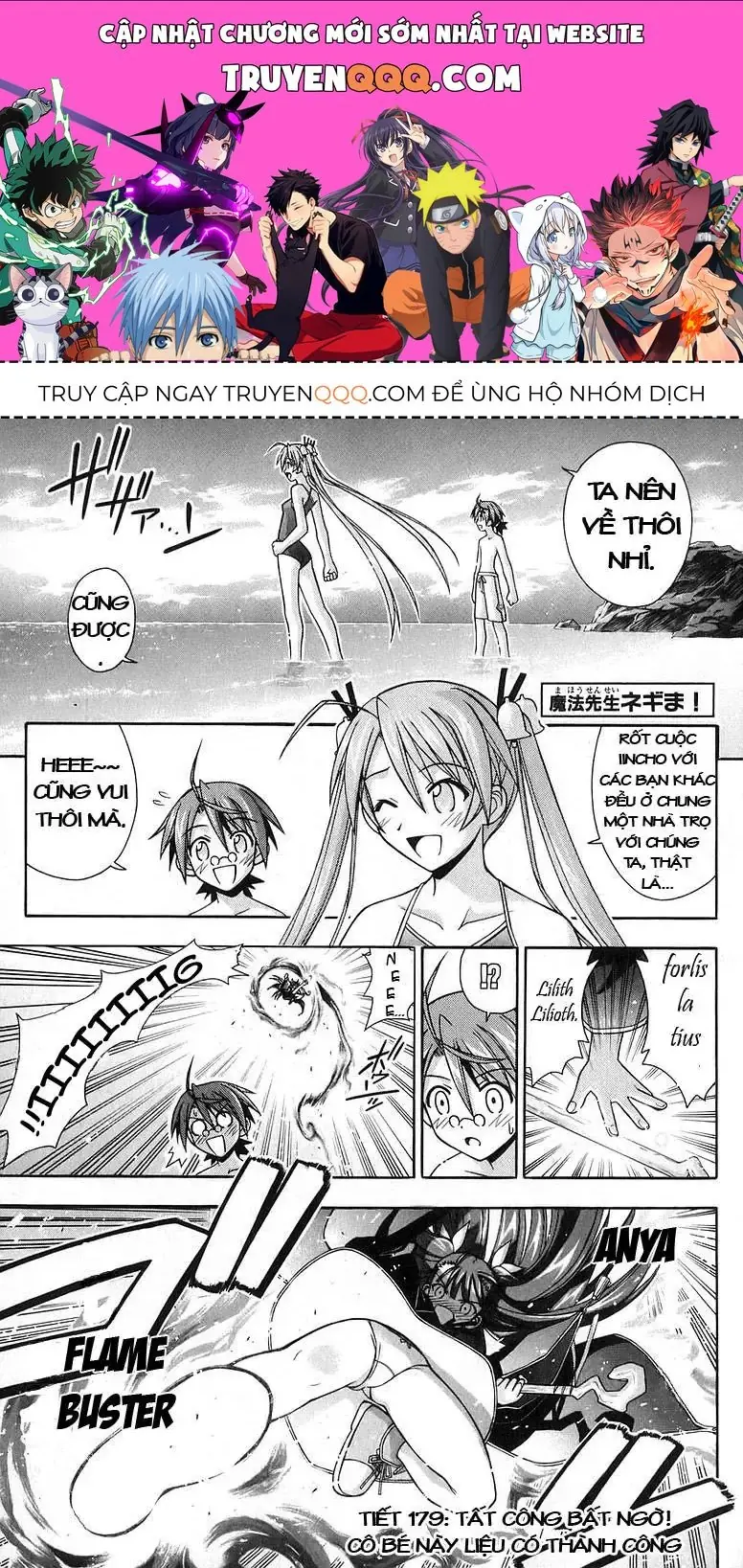 mahou sensei negima! Chapter 179 - Trang 2