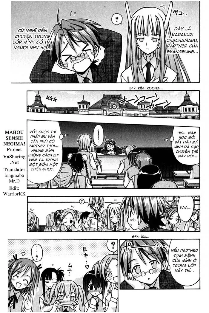mahou sensei negima! Chapter 18 - Trang 7