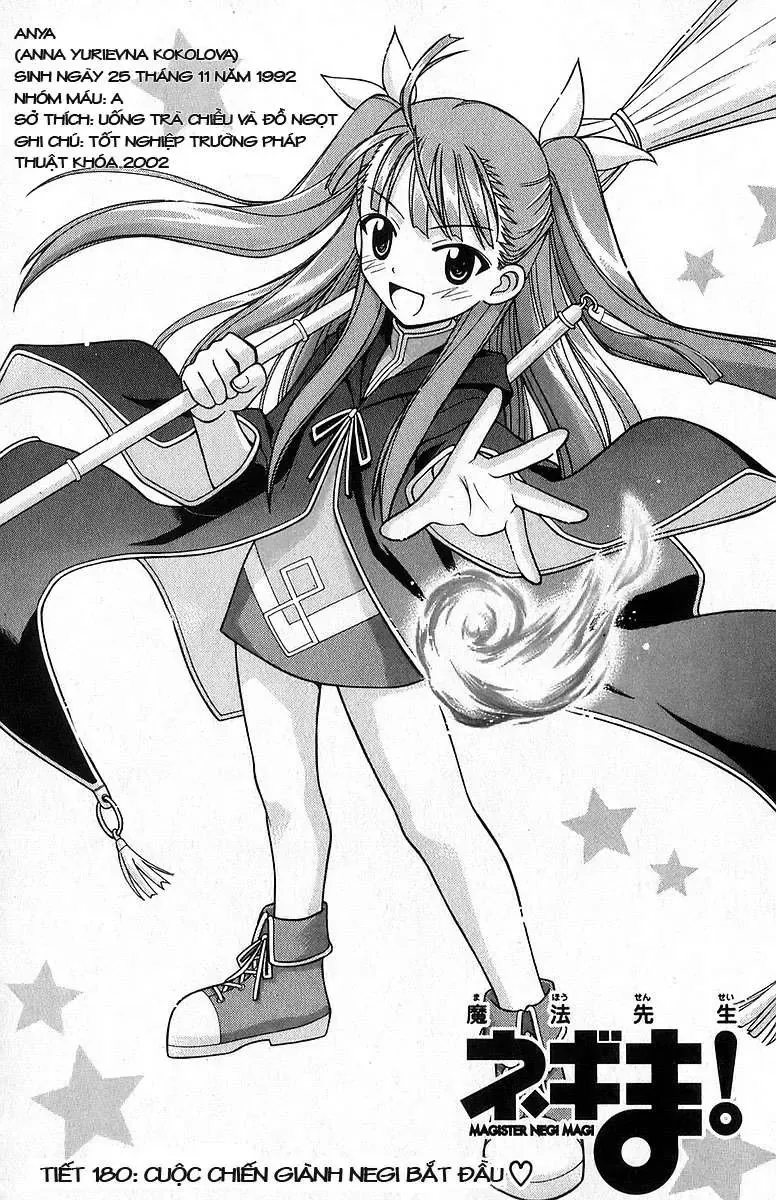Mahou Sensei Negima Chapter 180 - Trang 6