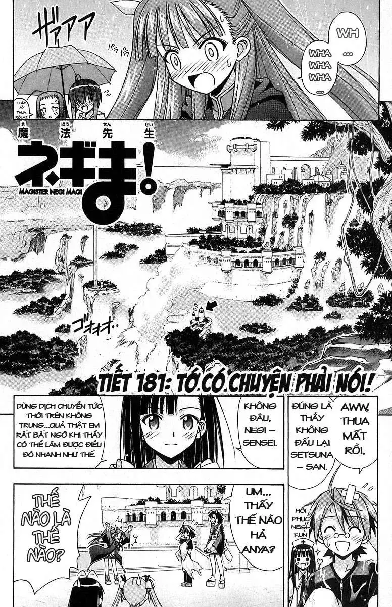 Mahou Sensei Negima Chapter 181 - Trang 5