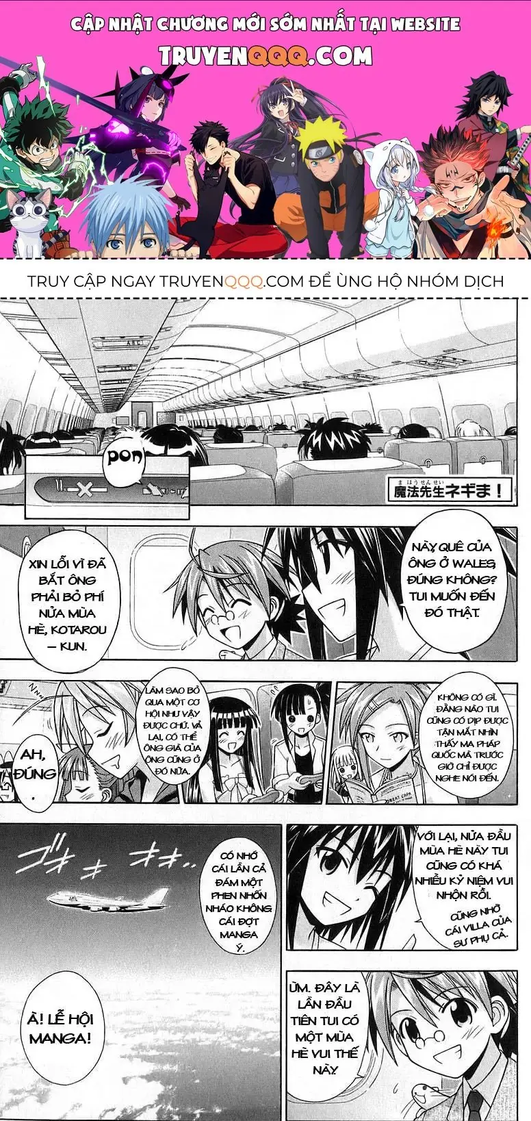 mahou sensei negima! Chapter 183 - Trang 2