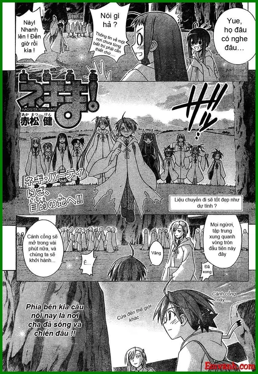 mahou sensei negima! Chapter 186 - Trang 4