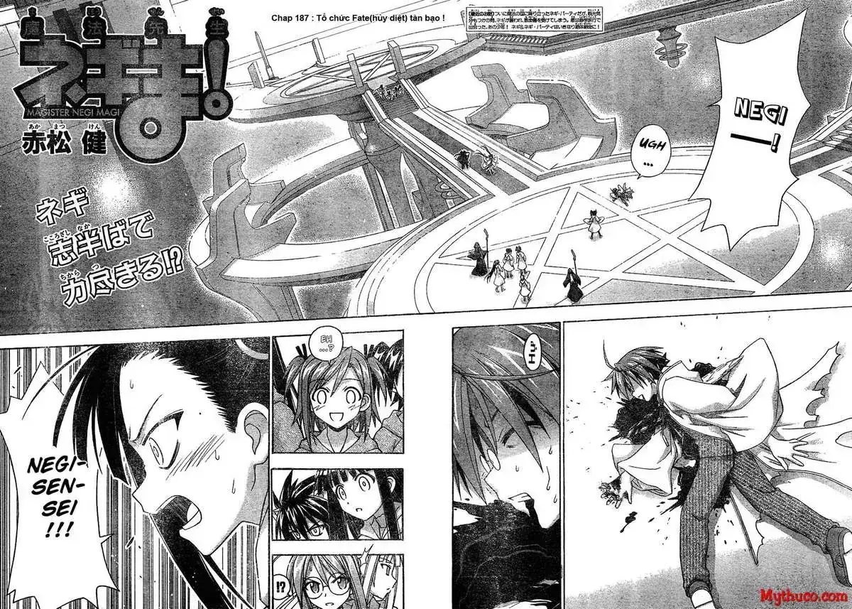 Mahou Sensei Negima Chapter 187 - Trang 4