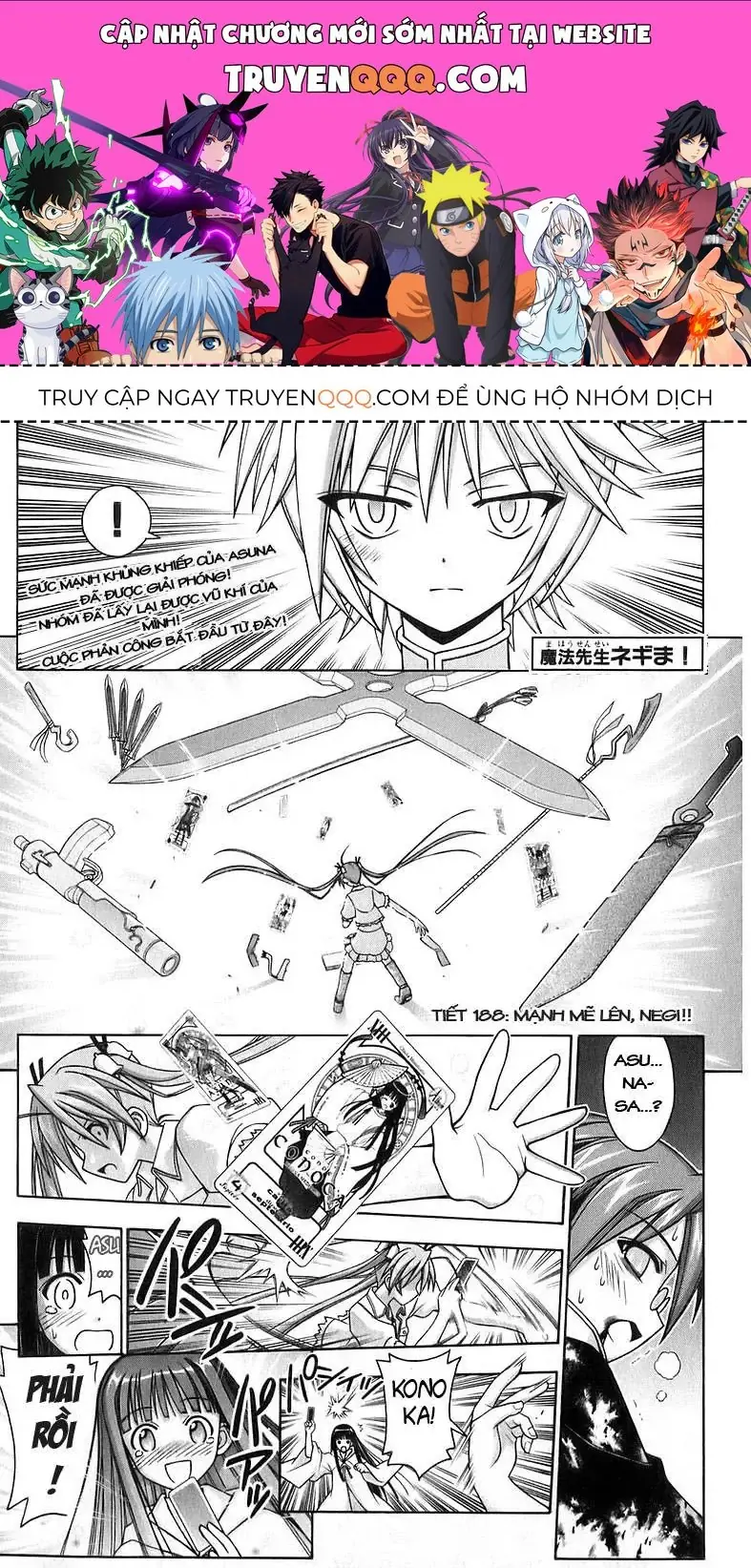 Mahou Sensei Negima Chapter 188 - Trang 2