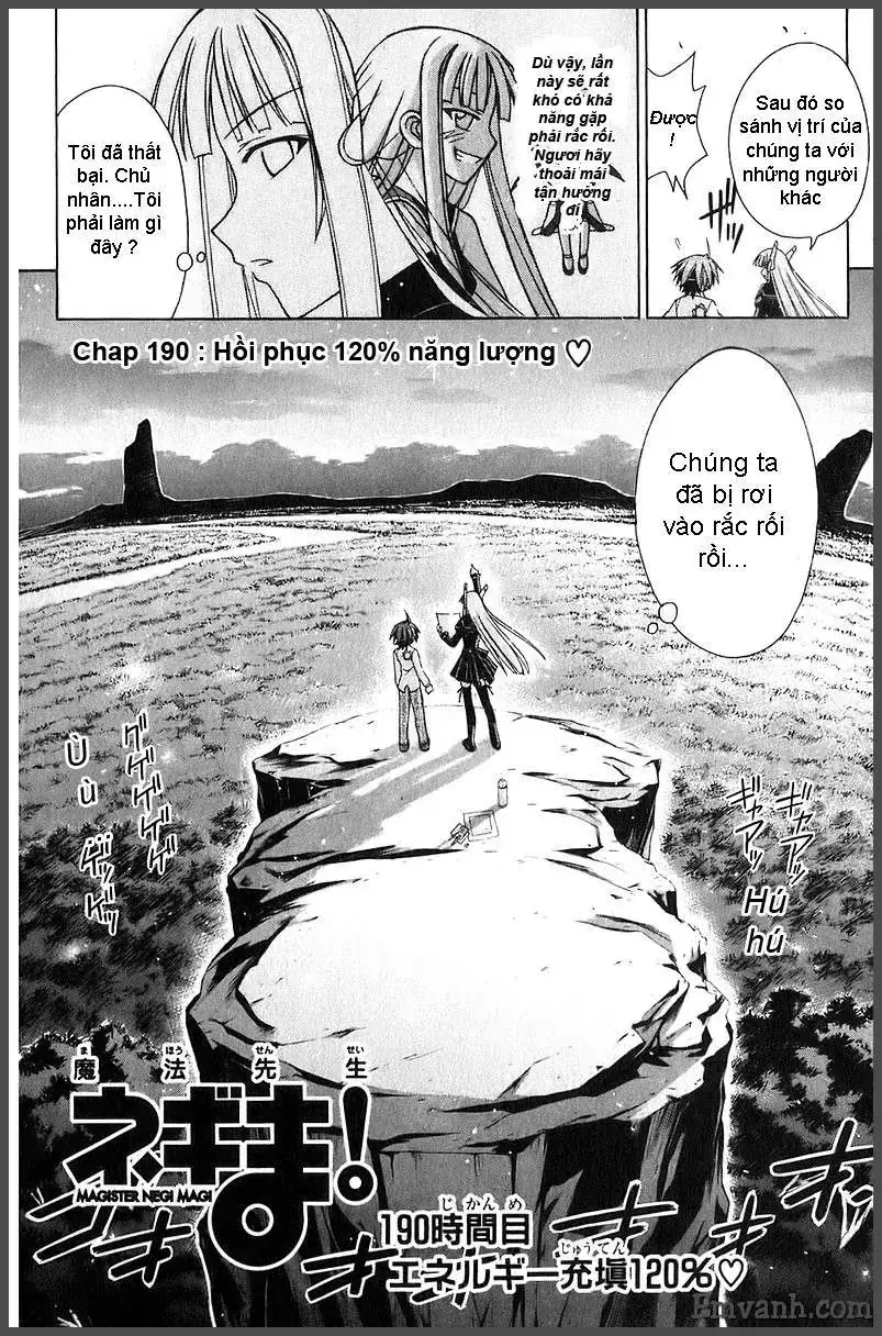 Mahou Sensei Negima Chapter 190 - Trang 6