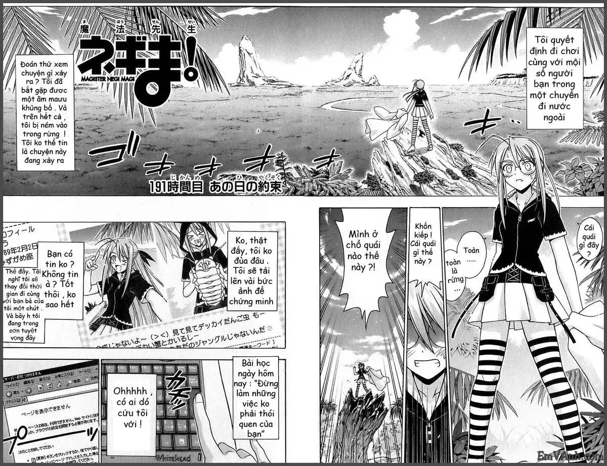 mahou sensei negima! Chapter 191 - Trang 4