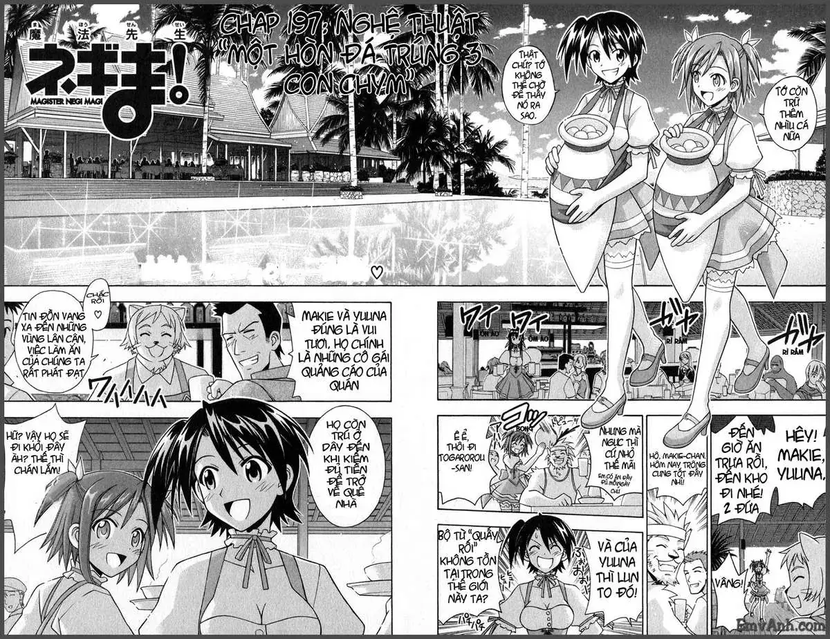 mahou sensei negima! Chapter 197 - Trang 4