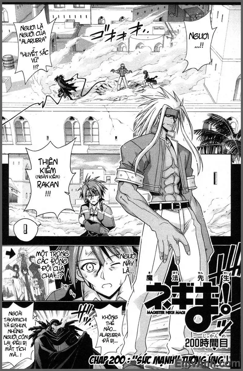 mahou sensei negima! Chapter 200 - Trang 4