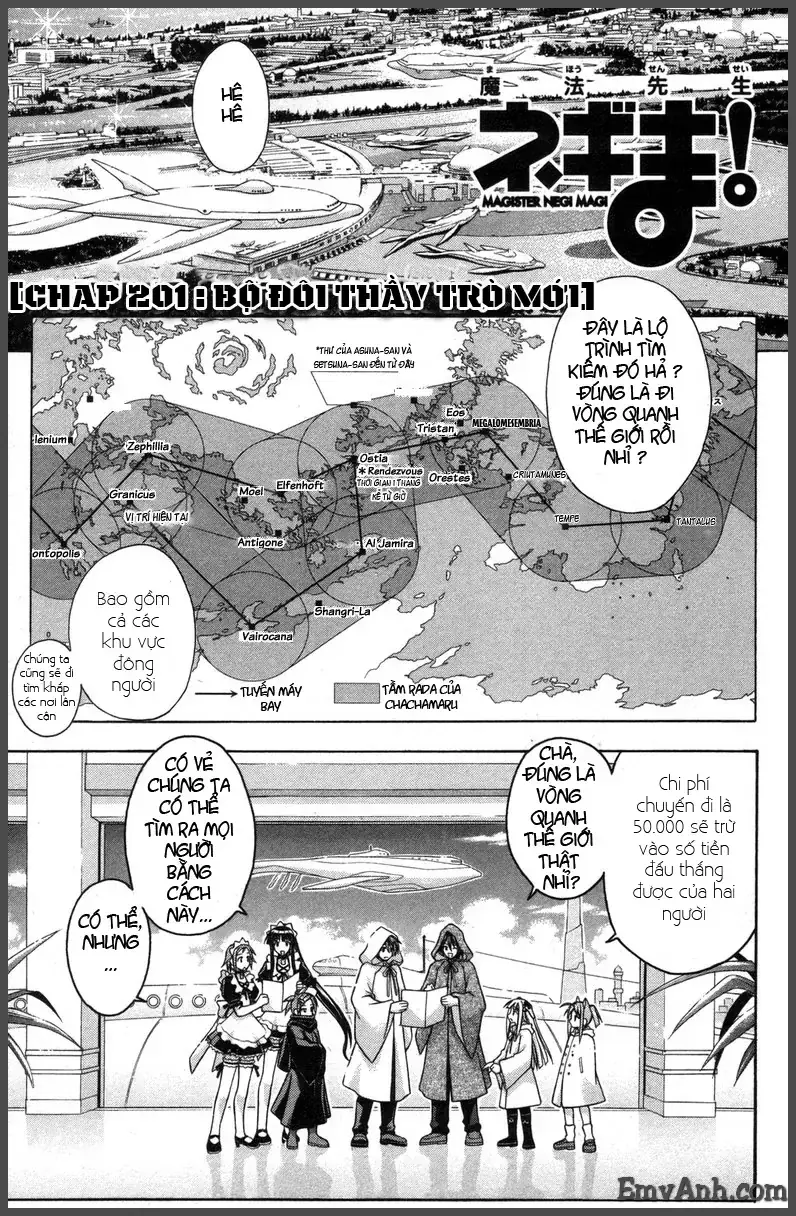 mahou sensei negima! Chapter 201 - Trang 3