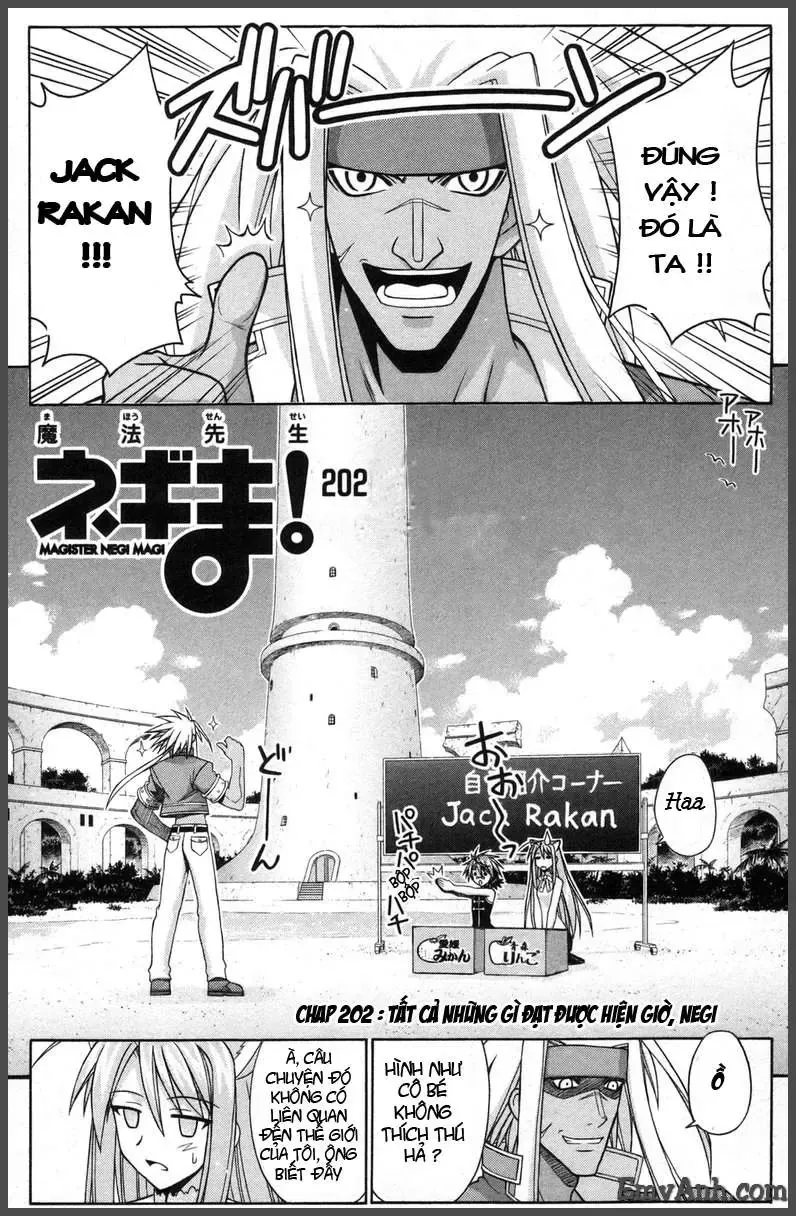 mahou sensei negima! Chapter 202 - Trang 6