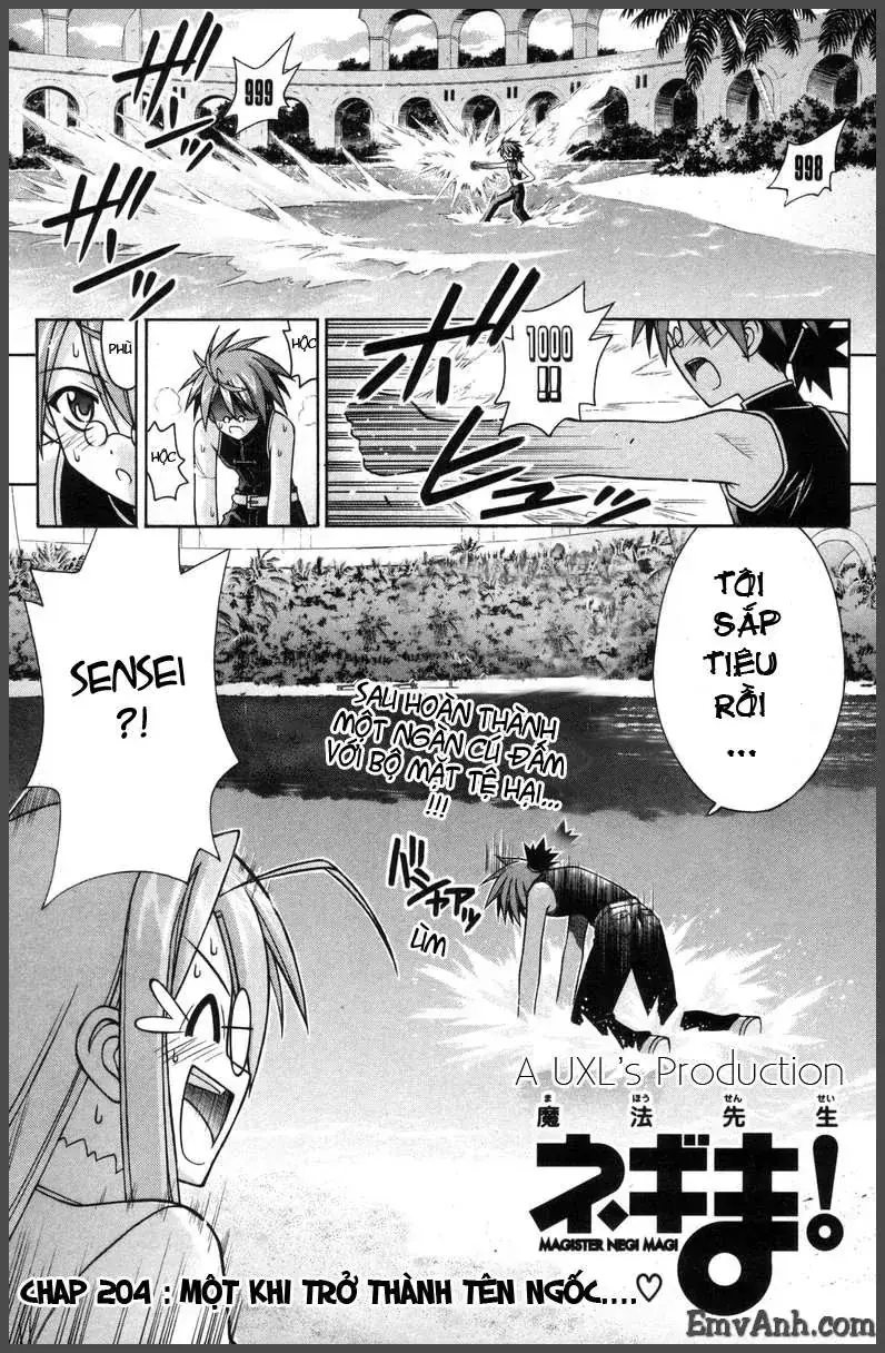 mahou sensei negima! Chapter 204 - Trang 3