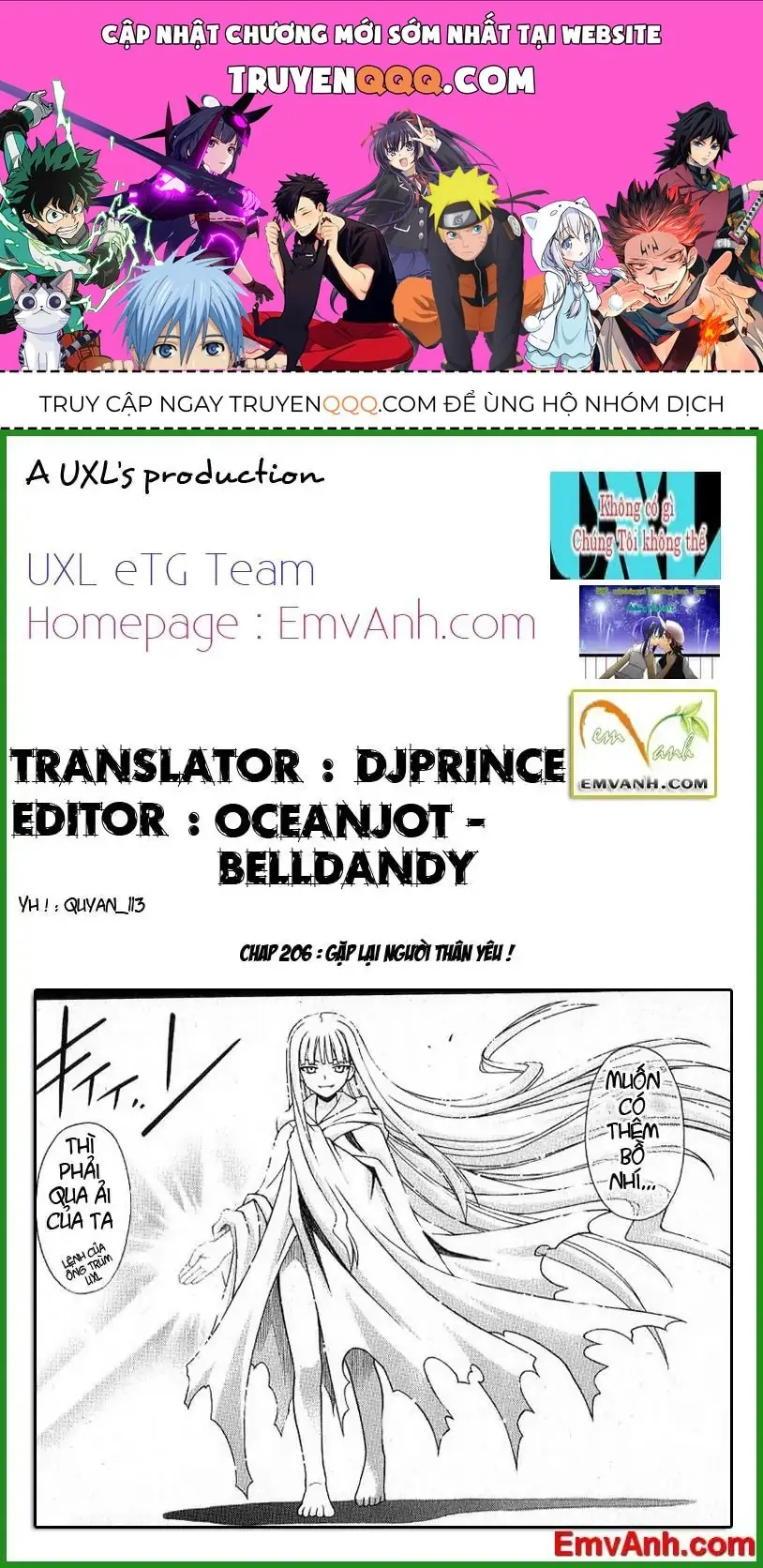 mahou sensei negima! Chapter 206 - Trang 2