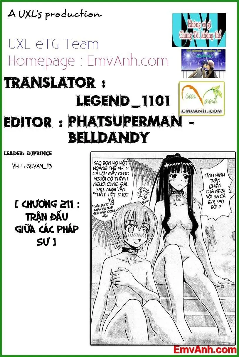 mahou sensei negima! Chapter 211 - Trang 3