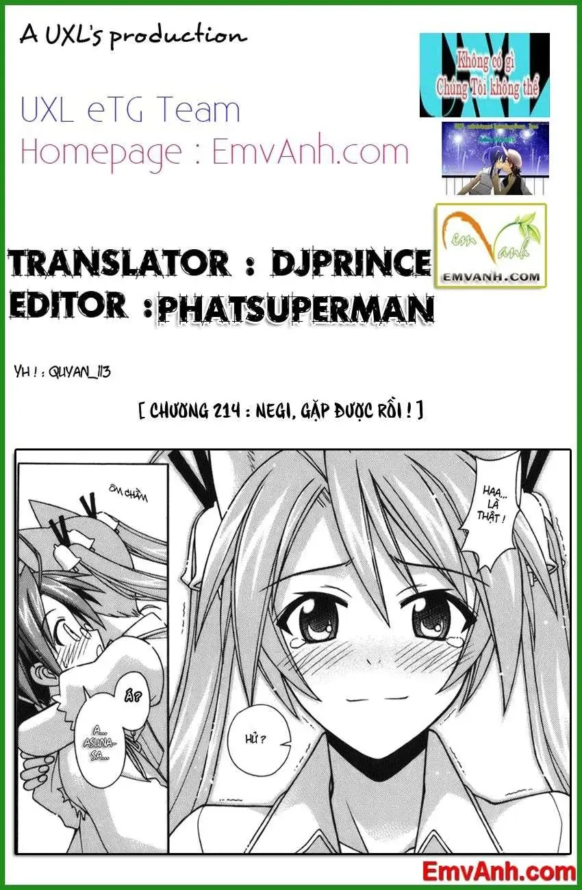 mahou sensei negima! Chapter 214 - Trang 3