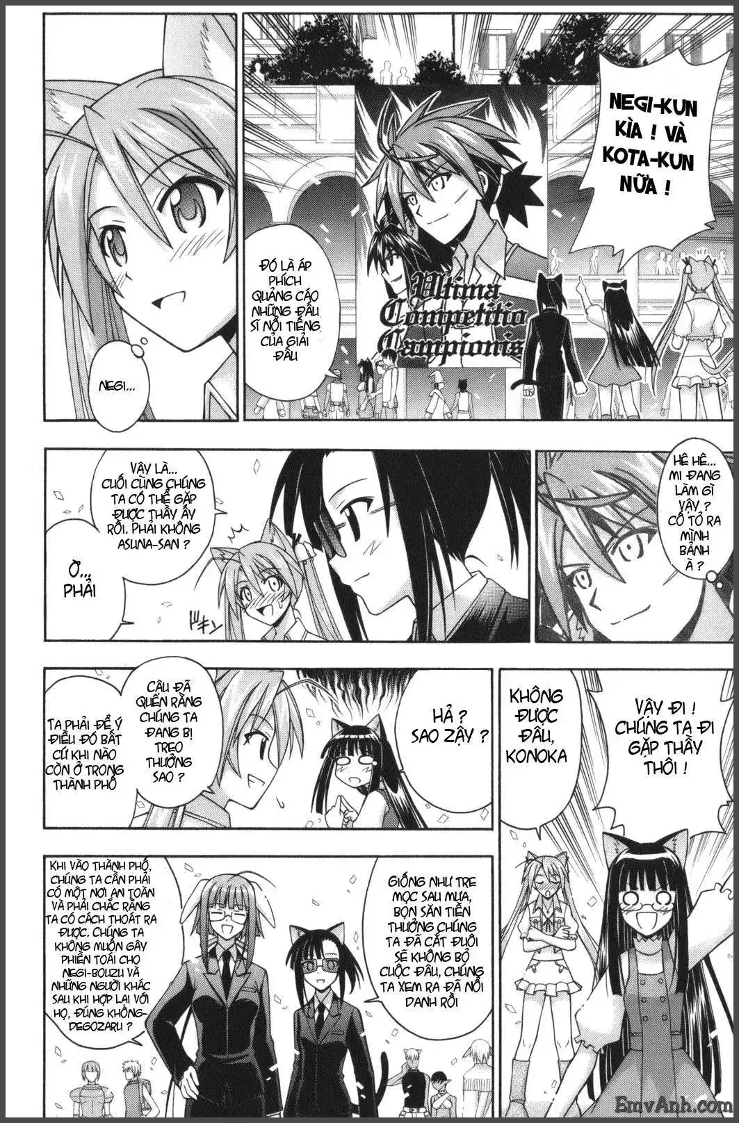 mahou sensei negima! Chapter 214 - Trang 9