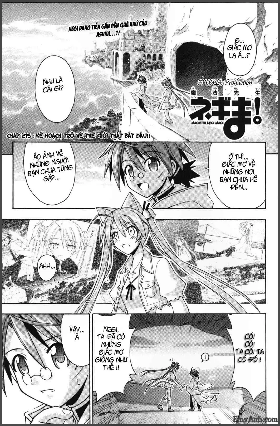 mahou sensei negima! Chapter 215 - Trang 7
