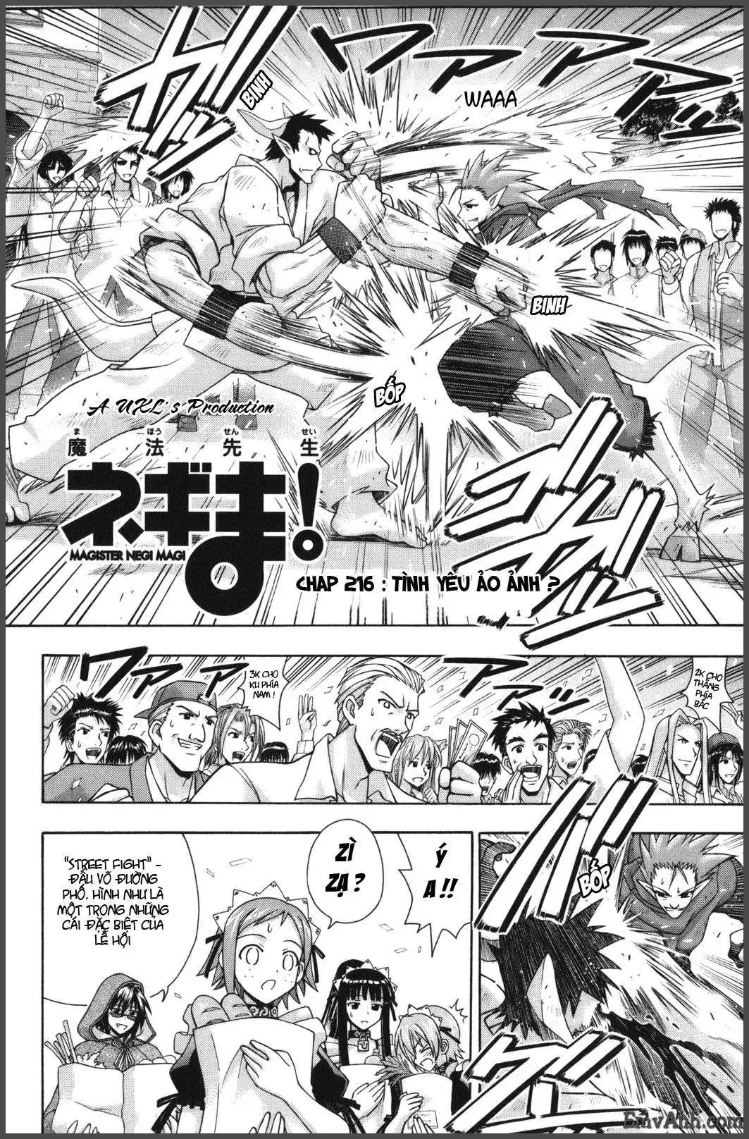 Mahou Sensei Negima Chapter 216 - Trang 6