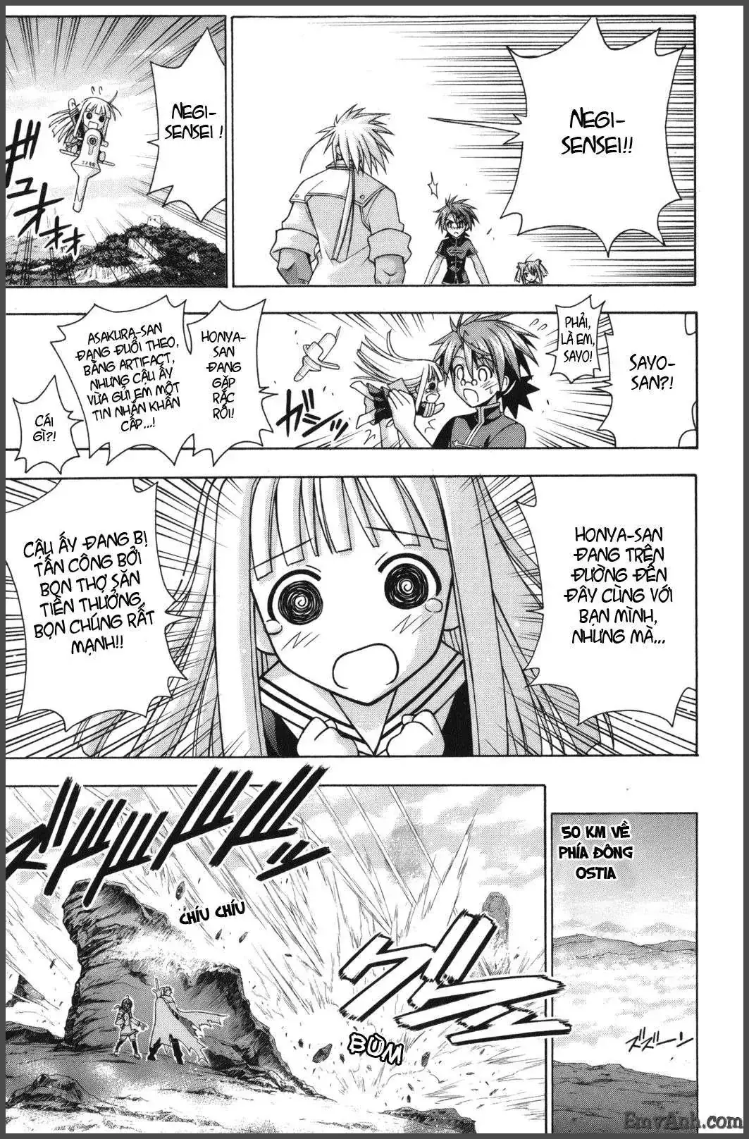 mahou sensei negima! Chapter 217 - Trang 14