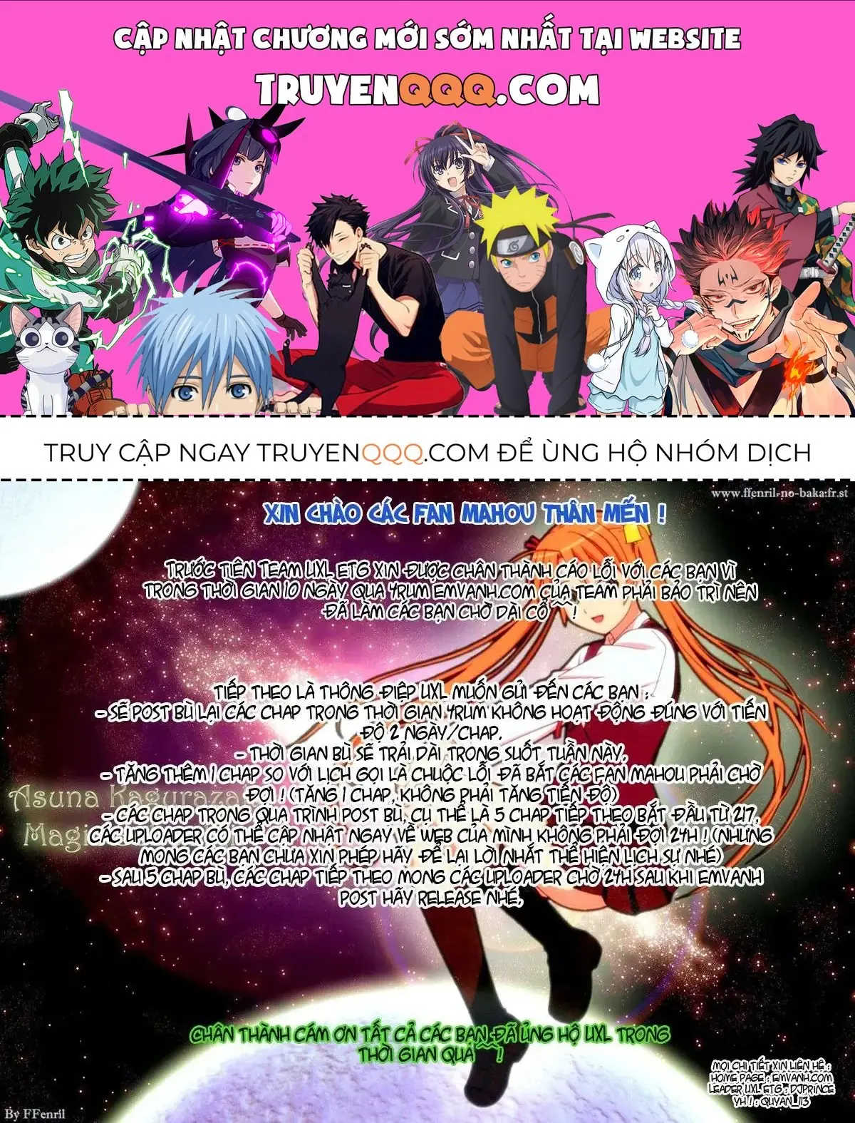 mahou sensei negima! Chapter 217 - Trang 2