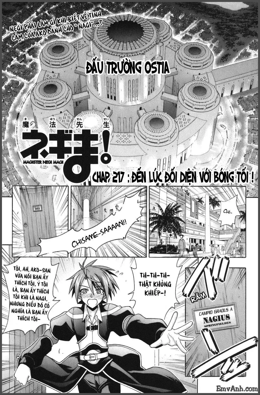 mahou sensei negima! Chapter 217 - Trang 4