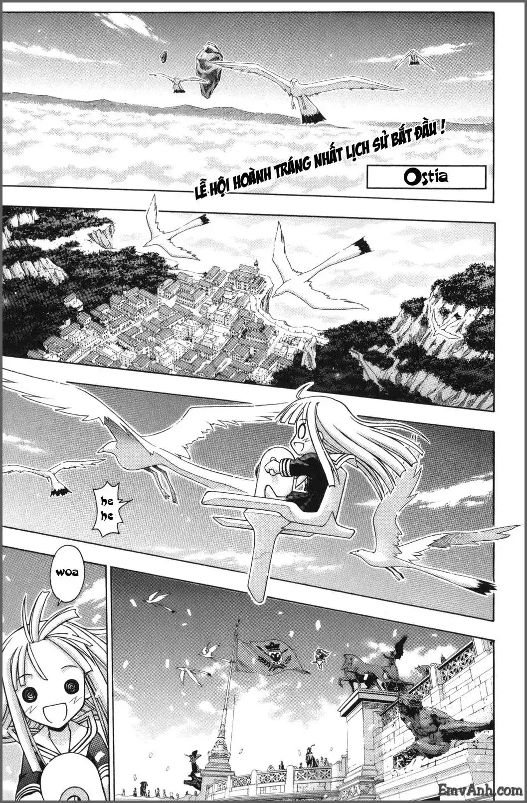 mahou sensei negima! Chapter 221 - Trang 3