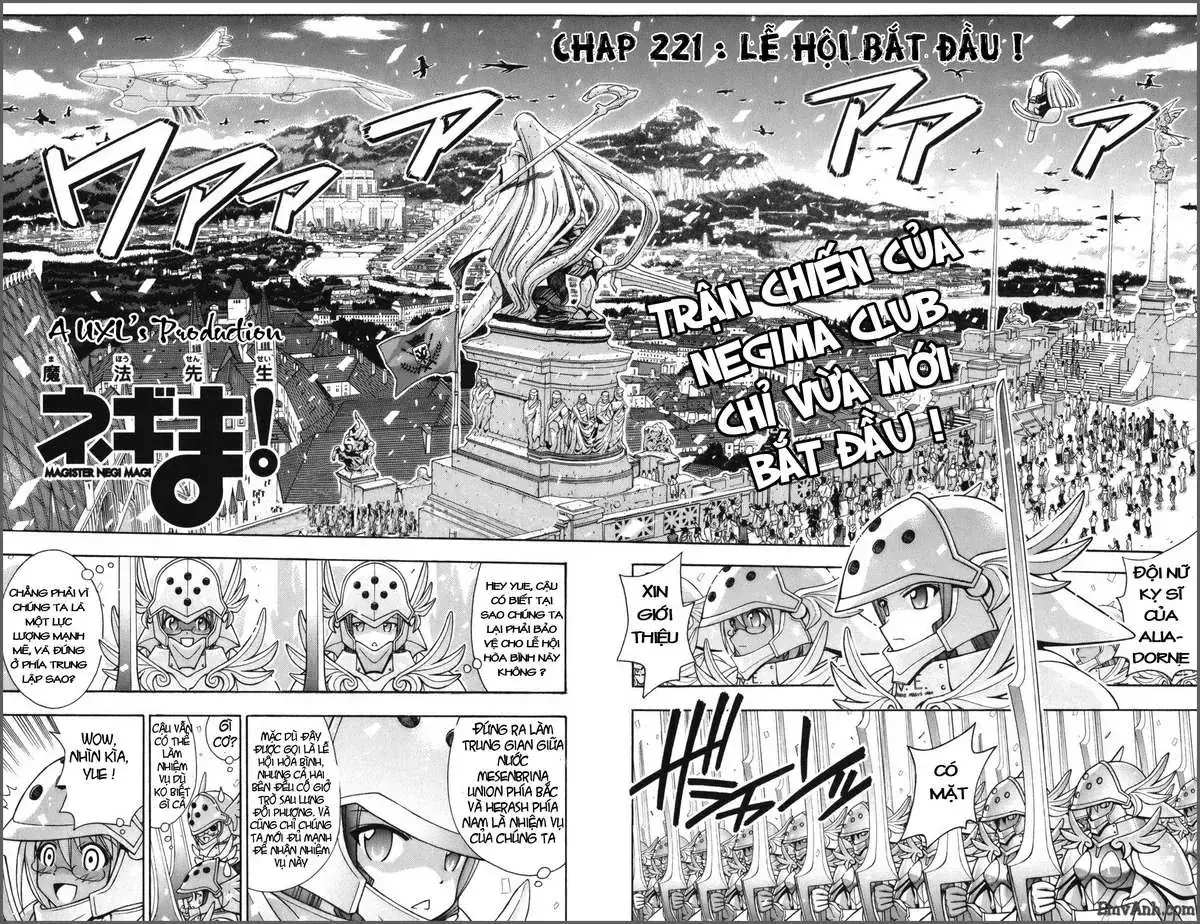 mahou sensei negima! Chapter 221 - Trang 4