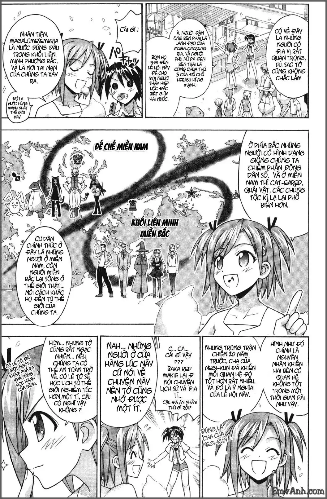 mahou sensei negima! Chapter 221 - Trang 8