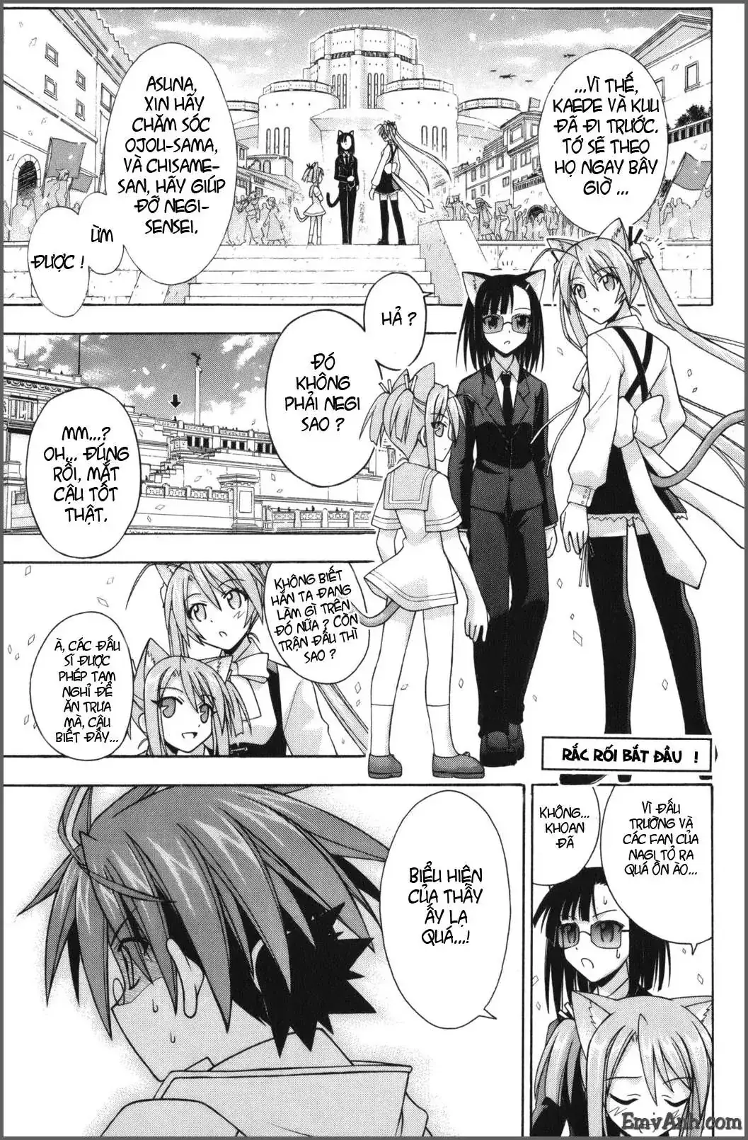Mahou Sensei Negima Chapter 222 - Trang 3