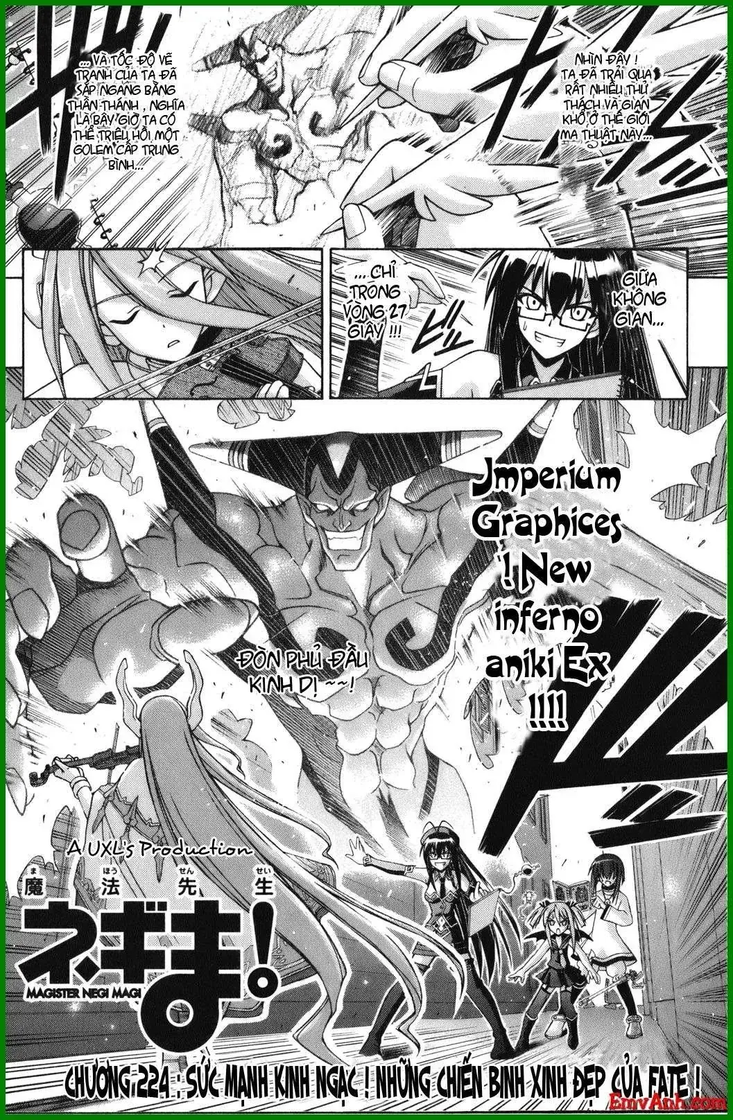 mahou sensei negima! Chapter 224 - Trang 4