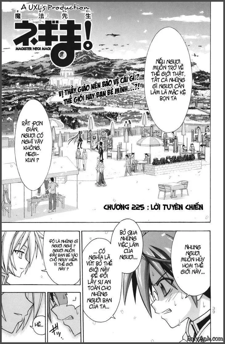mahou sensei negima! Chapter 225 - Trang 4