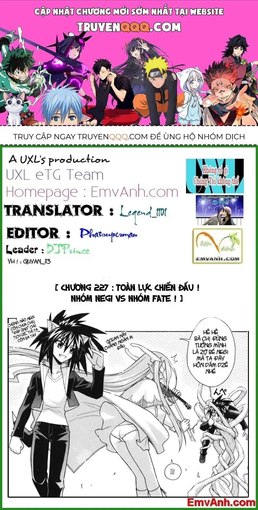 Mahou Sensei Negima Chapter 227 - Trang 2