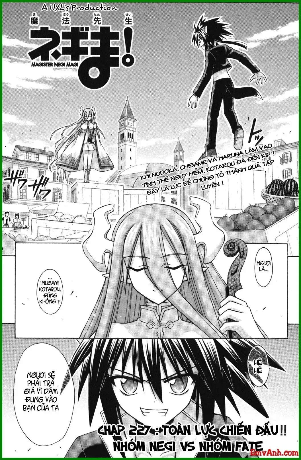 Mahou Sensei Negima Chapter 227 - Trang 3