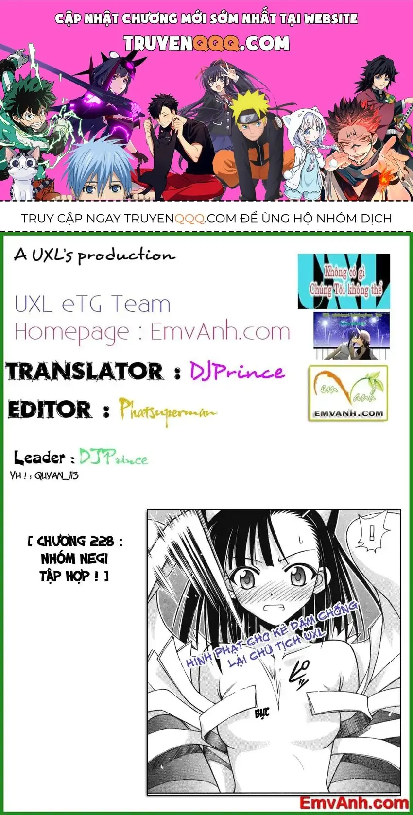 mahou sensei negima! Chapter 228 - Trang 2